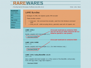 Download LAME convertitore mp3